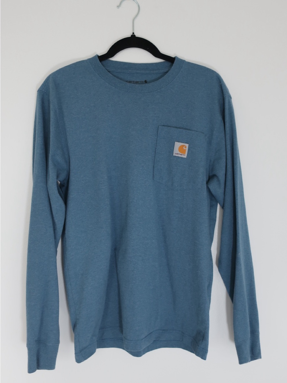 Carhartt Loose Fit Long Sleeve Tee - Tranquil Blue Heather